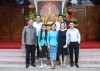 Khoa Ngữ văn chúc tết Đại sứ quán Lào tại Đà Nẵng