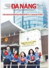 Sinh viên Khoa Ngữ văn trên trang bìa báo Đà Nẵng