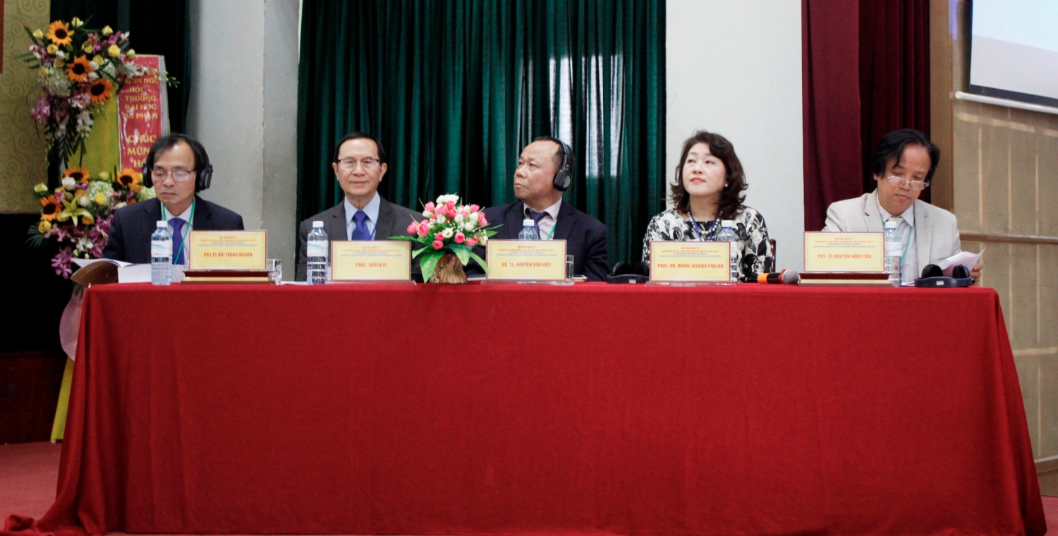 Báo cáo đề dẫn  Hội thảo quốc tế Ngôn ngữ học “Ngôn ngữ học Việt Nam –  Những chặng đường phát triển và hội nhập quốc tế”